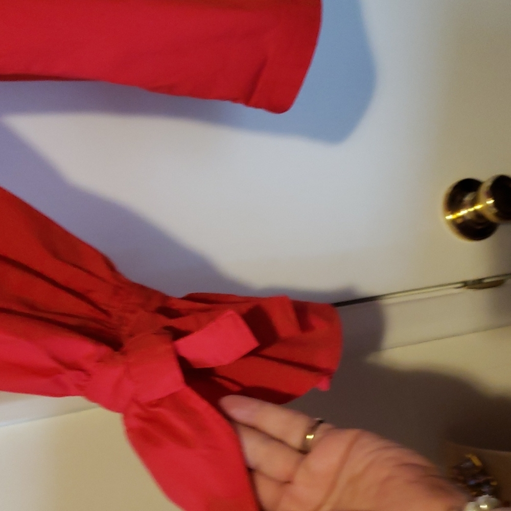 Marled Red Fiesta Blouse - Picture 4 of 9